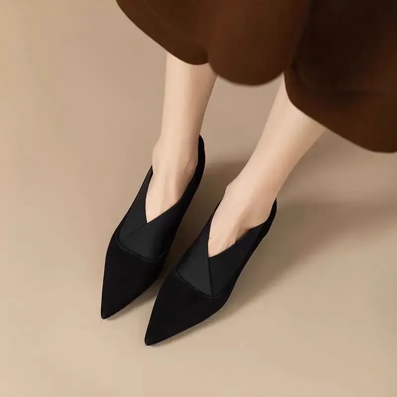 여름 패션 포인티드 하이힐 스웨이드 럭셔리 여성 파티  - Luxury Lifestyle Products 리뷰 및 가격
